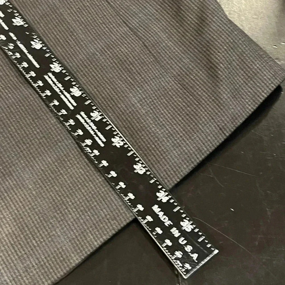 Brooks Brothers 346 Wool Charcoal Gray Glen Check Mens Sport Coat Blazer 44L - Picture 13 of 14